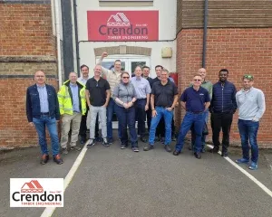 MiTek Europe to our Crendon Timber Engineering Glastonbury branch last week.