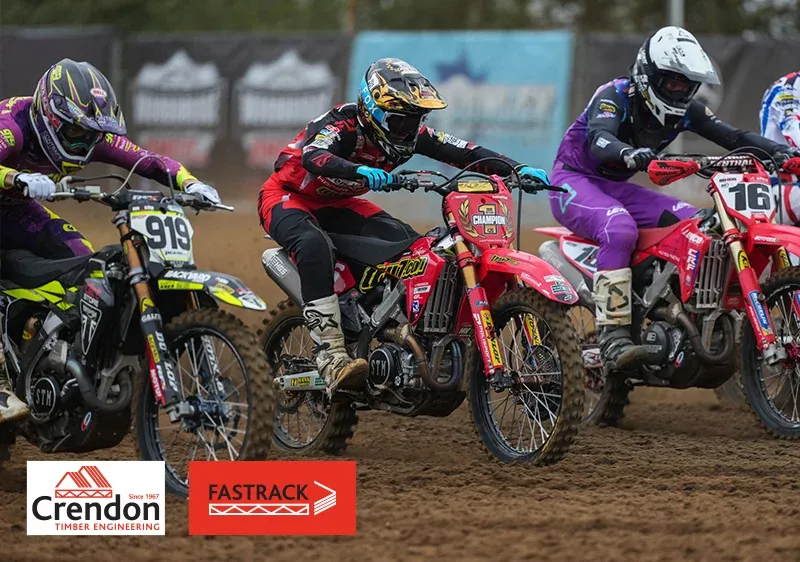 Riders side by side